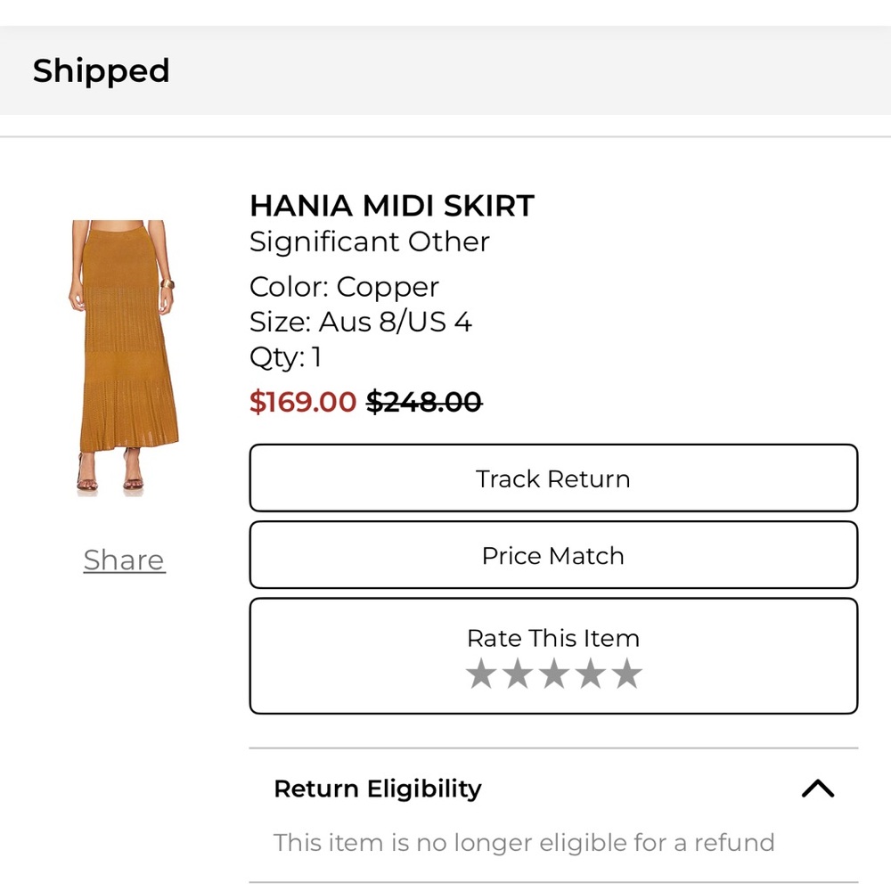 Sold out HANIA MIDI SKIRT + TOP
Significant Other
